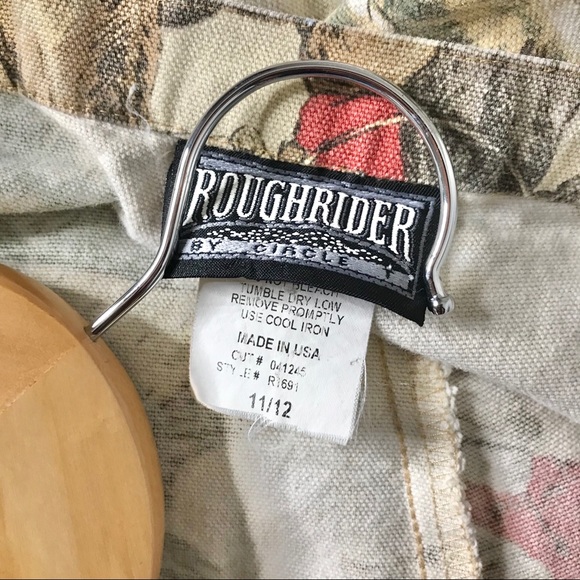 Vintage ROUGHRIDER Capri Pants Cowboy Ranch Cactus - Picture 6 of 11